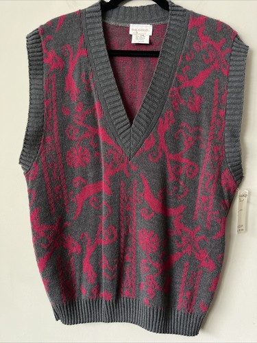 Vtg grandpa sweater - vtg,
